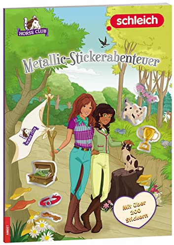 schleich® Horse Club™ – Metallic-Stickerabenteuer: mit vielen Stickern