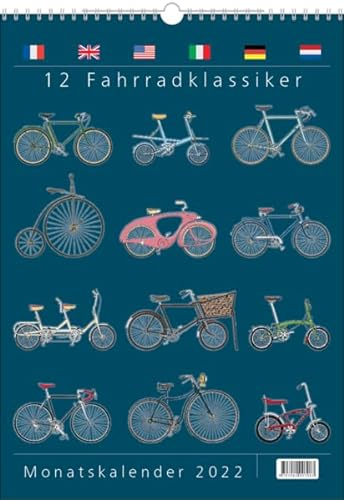 12 Fahrradklassiker: Kalender 2022