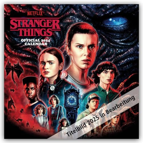 Stranger Things – Netflix – Offizieller Kalender 2025: Original Danilo-Kalender [Mehrsprachig] [Kalender] (Wall-Kalender)