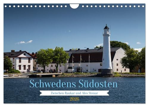 Schwedens Südosten (Wandkalender 2026 DIN A4 quer), CALVENDO Monatskalender: Die malerische Südostküste Schwedens bietet von Raukar über Seevögel bis ... eindrucksvolle Motive (CALVENDO Orte)