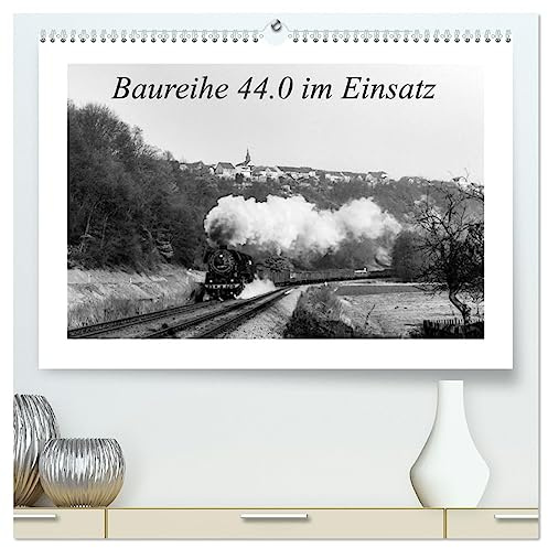 Baureihe 44.0 im Einsatz (hochwertiger Premium Wandkalender 2026 DIN A2 quer), Kunstdruck in Hochglanz: Dampfloknostalgie vor über 35 Jahren in Thüringen (CALVENDO Technologie)