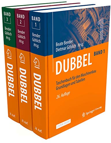 Dubbel Taschenbuch für den Maschinenbau SET 1-3