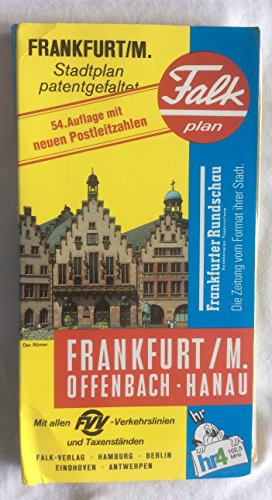 Falk Pläne, Frankfurt/Main, Offenbach, Falkfaltung (Falk Stadtplan Extra Standardfaltung - Deutschland)