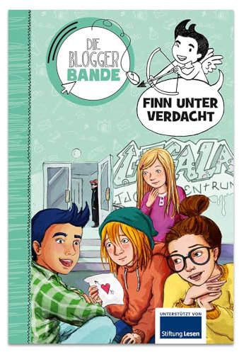 Die Bloggerbande: Finn unter Verdacht: Detektiv Comic-Roman für Kinder ab 7