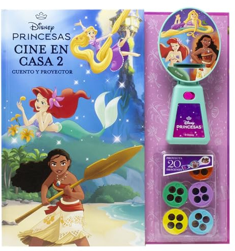 Princesas. Cine en casa 2: Cuento y proyector (Disney. Princesas)