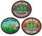 U-Sky Aufnäher zum Aufnähen oder Aufbügeln, Forest Park Ranger, zum Aufbügeln für Jacken, Explore Outdoors Save The Nature, bestickte Patches für Rucksäcke, Abenteuer-Patches für Jeans, 3