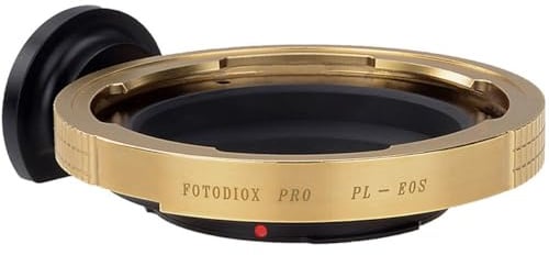Fotodiox Pro Lens Mount Adapter Compatible with Arri PL (Positive Lock) Mount Lens on Canon EOS (EF, EF-S) Mount D/SLR Camera Body - with Gen10 Focus Confirmation Chip