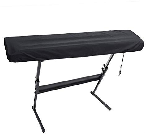 nuosen Piano Keyboard Cover,61 Key Digital Piano Dust Cover Yamaha Keyboard Cover with Drawstring Locking Clasp for Electronic Keyboard, Casio, Roland, Consoles