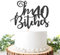 Helewilk I'm 40 Bitches Cake Topper Happy 40th Birthday Cake Decoration Talk Forty to Me Funny Forty Birthday Party Supplies for Men or Women Black Glitter