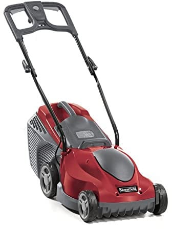 Mountfield Princess 38 Electric Lawnmower, 38cm cutting width, 1600W, For small to medium-sized gardens, Includes 40L grass collector