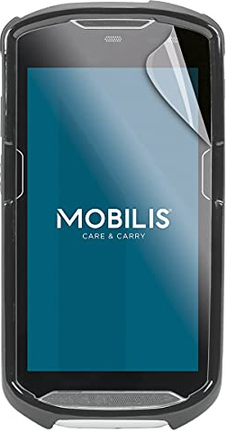 Mobilis Protector de Pantalla para Zebra TC21 - TC26 - Anti-Choque IK06 | Protección Antigolpes Industrial - Irrompible - Resistente - Antirrayaduras - Instalación sin Burbujas - Uso Profesional