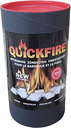 200 St. Anzünder Grillanzünder Grill Kaminofen Feuer QuickFire für Kamin Ofen Grill Paraffin Tüten AdoroSol Vertriebs GmbH