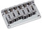 Gotoh® »GTC 102 STANDARD SERIES HARD TAIL BRIDGE« Pont non trémolo pour guitare électrique - Couleur: Chrome