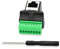 GINTOOYUN Borne à vis RJ45, RJ45 Ethernet 8P8C femelle vers connecteur d'extension 8 broches pour coupleur réseau CCTV DVR Cat7 Cat6 Cat5