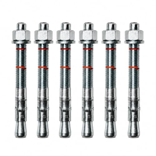 M16 x145mm - 20 Stück/Schwerlastanker OPTION 7 Bolzenanker verzinkt mit ETA Zulassung in Industriequalität Ankerbolzen Keilanker Schwerlastdübel