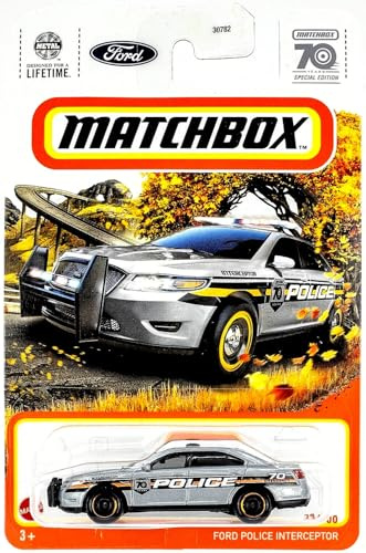 Matchbox Ford Police Interceptor, 70 Years Special Edition 23/100