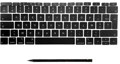 Teclas de repuesto para MacBook Pro de 13 (2016-2017) A1708 FR-Layout AZERTY ISO Francés