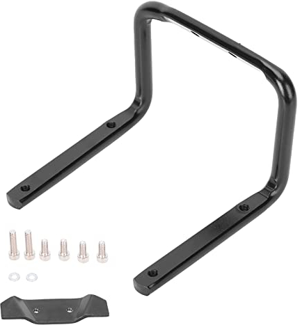 Cyrank Adaptateur De Fixation pour Porte-bidon De Selle, Porte-bidon Double Arrière en Aluminium pour Vélo(Noir)