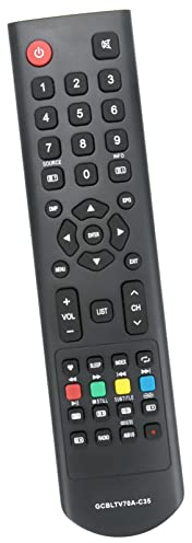 ALLIMITY Ersatz Fernbedienung passend für United LED TV LED24H42 LED24HS40 LED28H40 LED32H45 LED32H50 LED32H60 LED32HS51 LED32HS61 LED40HS50 LED40HS60 LED40HS61 LED48HS60 LED24H44 LED24H45 LED24H40