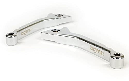 BGM Bremshebel Set Chrom, CNC Sport, kurz 130mm kompatibel für Vespa GT, GTL, GTV, GTS 125-300
