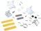sparefixd Kit de montage de porte intégré pour lave-vaisselle AEG