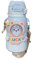 Yolispa Botella de agua Kawaii de 500 ml para botella de agua aislada de acero inoxidable con cepillo y adhesivo 3D para mantener el calor y el frío