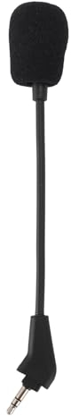 Ersatz-Game-Mikrofon für Corsair HS50 HS60 HS70 Pro HS70 SE, Geräuschunterdrückender Schwamm, Verstellbarer Mikrofonarm, 3,5-mm-Klinkenstecker, Abnehmbares Game-Boom-Mikrofon für