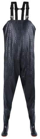 Pantaloni da Uomo Impermeabili Con Stivali in Gomma - Perfetti per Pesca, Taglie Grandi, Watt/Watthose