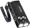 HOSONIC D16 2060 Lumen Taschenlampe Extrem Hell, Starke Multifunktionale LED-Taschenlampe Aufladbar mit UV-Licht Magnet, IP67 Wasserdichte Mini-Taschenlampe für Outdoor Wandern