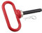 INFINAUTO 1 x magnetische Anhängerkupplungsclips für Anhängerkupplung, 12,7 cm - 8,9 cm, Rot, stilvolles Design