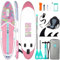 Niphean Stand up Paddle Board for Adults mit Allem Zubehör, 320cm Paddleboard für Aller Fähigkeitsniveaus, SUP mit 200kg Tragkraft für 2 Personen, Stand up Paddling Board mit Sitz