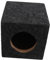 Zerodeko Caisson De Basses : Caisson De Haut-Parleur Audio De Voiture Carré Universel en Bois, Fourniture De Rénovation pour Système De Haut-parleurs De Voiture, Camion, Véhicule