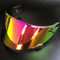 Visiera per Casco per Shark Race-R Speed-R, Visiera Colorata Accessori per Casco da Moto Ricambio, Casco Parabrezza Moto Visiera Lente per Caschi da Moto,E Electroplated Gold Purple
