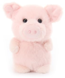 Apricot Lamb Mili Schwein Plüschtier Kuscheltier Stofftier Rosa 12cm