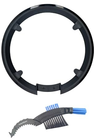 maxxi4you Shimano Kettenschutzring für FC-MT100, 40 Zähne (40T), Schwarz, Kunststoff, inkl Kettenbürste, ohne Schrauben