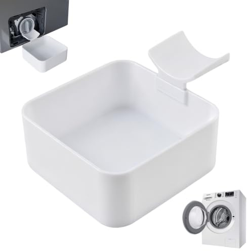 Washing Machine Drain Tray, Leak Proof Washer Drain Pan, Heavy Duty Washing Machine Drainage Tray, Easy Install Overflow Protection for Laundry Room, Basement, Garage and Apartment