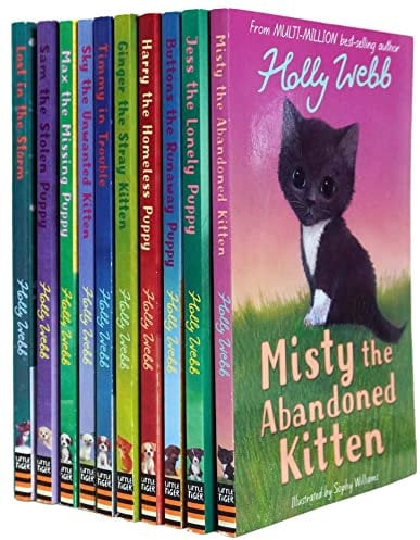 Holly Webb - Series 1 - Puppy and Kitten 10 Books Collection Set (Animal Stories - Pet Rescue Adventures - Books 1 to 10)