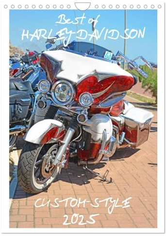 Best of Harley-Davidson Custom-Style 2025 (Wandkalender 2025 DIN A4 hoch), CALVENDO Monatskalender: Spektakuläre Harley-Davidson Umbauten (CALVENDO Hobbys)