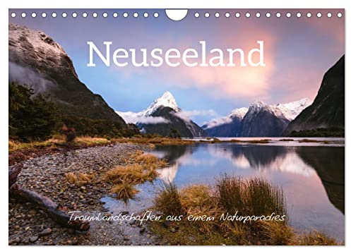 Neuseeland - Traumlandschaften aus einem Naturparadies (Wandkalender 2026 DIN A4 quer), CALVENDO Monatskalender: Hervorragende Naturszenen aus der Wildnis (CALVENDO Natur)