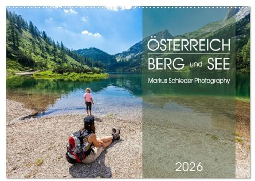 Österreich Berg und See (Wandkalender 2026 DIN A2 quer), CALVENDO Monatskalender: Atemberaubende Landschaften der österreichischen Berge und Seen (CALVENDO Orte)