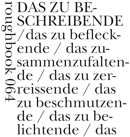 WENN WELT (roughbooks)