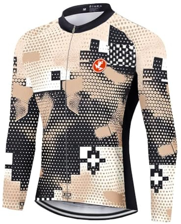 UGLY FROG Herren Jacke/Trikots Winddichte wasserdichte Lauf- Fahrradjacke MTB Mountainbike Jacket Visible Reflektierend/Fahrradbekleidung Set