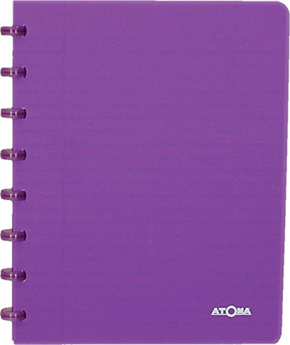 Schrift atoma a5 rt 5mm 144blz 90gr pp transp ass | Omdoos a 10 stuk
