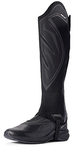 ARIAT Womens Ascent Half Chap Black Knit XS