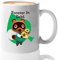 Bubble Hugs Game Coffee Mug White 11oz - Forever in Debt - Animal Tom Nook Crossing