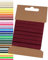 maDDma 5m Gummiband 6,6mm Gummilitze Wäschegummi elastisches Band Wäscheband Farbwahl, Farbe:dunkelrot