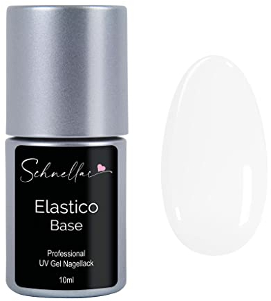 SN Rubber Base Gel Vitamin extra stark Base Coat Gel UV 10 ml UV Nagellack Gellack LED Primer Ultrabond Unterlack für Nägel Gelnägel Nageldesign