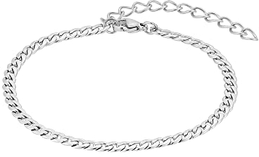 Heideman Armband Luana Damen aus Edelstahl silber farbend poliert Armkette für Frauen