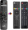 MYHGRC 4-in-1 Universal Remote Control for Roku/Vizio/Sonic/Zenith/Samsung/LG/Sony/Technics/Xbox/Streaming Media Player/DVD Combo/CBL/VCR, Most Streamers and Other A/V Devices.