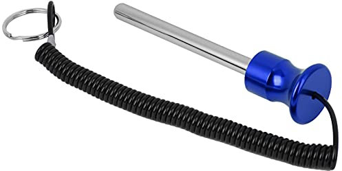 Yosoo Gewichtsstift, KrafttrainingsgeräT ZubehöR Magnetischer Gewichtsstapelstift mit Zugseil, Kopf aus Aluminiumlegierung, Zubehör für Krafttrainingsgeräte für Olympische Hantelscheiben